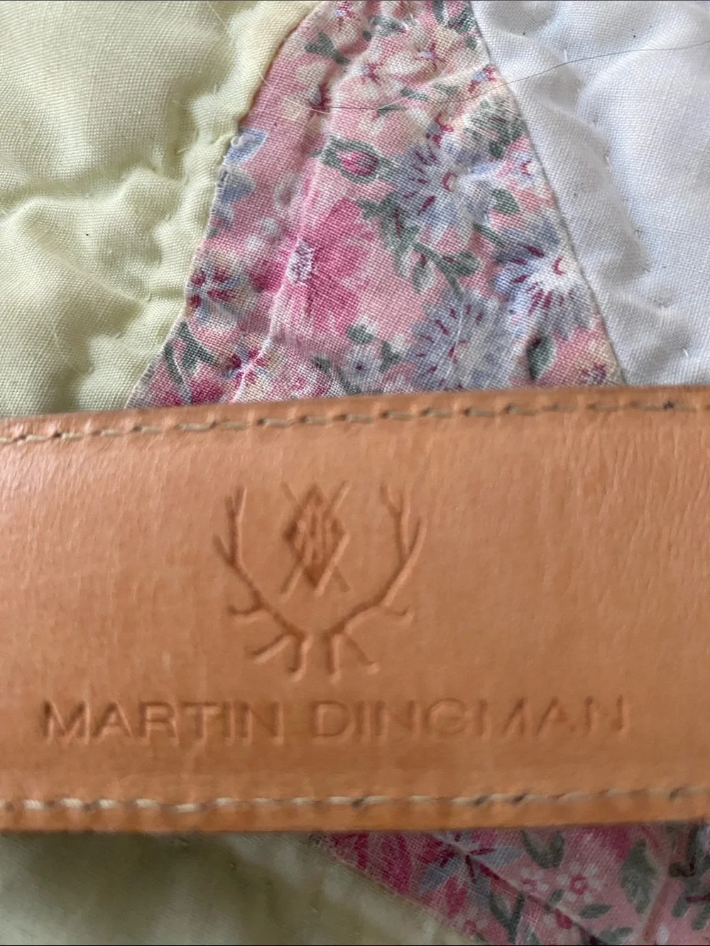 MARTIN DINGMAN LEATHER BELT